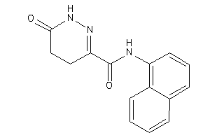 6-keto-N-(1-naphthyl)-4,5-dihydro-1H-pyridazine-3-carboxamide