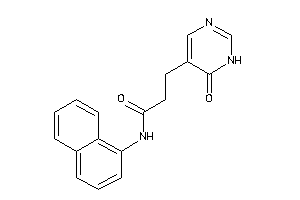 3-(6-keto-1H-pyrimidin-5-yl)-N-(1-naphthyl)propionamide