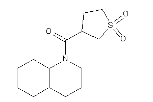 3,4,4a,5,6,7,8,8a-octahydro-2H-quinolin-1-yl-(1,1-diketothiolan-3-yl)methanone