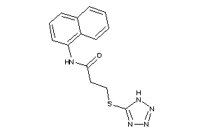 N-(1-naphthyl)-3-(1H-tetrazol-5-ylthio)propionamide