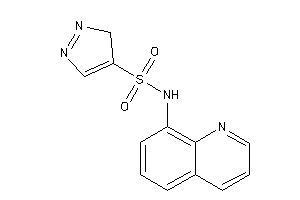 N-(8-quinolyl)-3H-pyrazole-4-sulfonamide