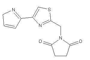 1-[[4-(2H-pyrrol-5-yl)thiazol-2-yl]methyl]pyrrolidine-2,5-quinone