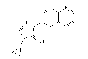 [3-cyclopropyl-5-(6-quinolyl)-2-imidazolin-4-ylidene]amine