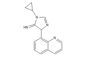 [3-cyclopropyl-5-(8-quinolyl)-2-imidazolin-4-ylidene]amine