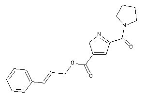 5-(pyrrolidine-1-carbonyl)-2H-pyrrole-3-carboxylic Acid Cinnamyl Ester