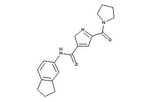 N-indan-5-yl-5-(pyrrolidine-1-carbonyl)-2H-pyrrole-3-carboxamide