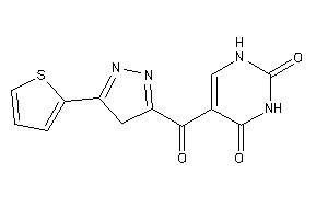 5-[5-(2-thienyl)-4H-pyrazole-3-carbonyl]uracil