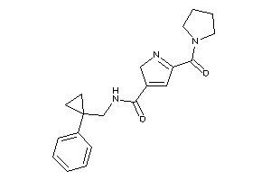 N-[(1-phenylcyclopropyl)methyl]-5-(pyrrolidine-1-carbonyl)-2H-pyrrole-3-carboxamide