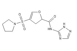 4-pyrrolidinosulfonyl-N-(1H-1,2,4-triazol-5-yl)-2,3-dihydrofuran-2-carboxamide