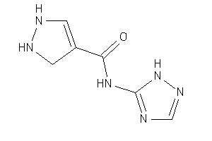 Image of N-(1H-1,2,4-triazol-5-yl)-3-pyrazoline-4-carboxamide