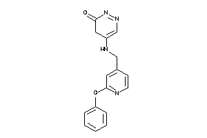 5-[(2-phenoxy-4-pyridyl)methylamino]-4H-pyridazin-3-one