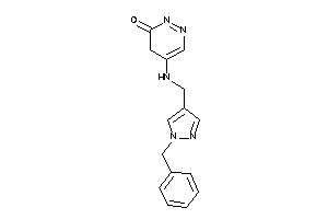 5-[(1-benzylpyrazol-4-yl)methylamino]-4H-pyridazin-3-one