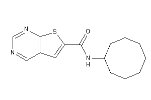 N-cyclooctylthieno[2,3-d]pyrimidine-6-carboxamide