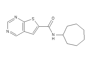 N-cycloheptylthieno[2,3-d]pyrimidine-6-carboxamide