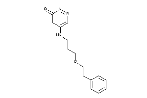 Image of 5-(3-phenethyloxypropylamino)-4H-pyridazin-3-one