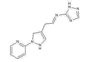 2-[1-(2-pyridyl)-3-pyrazolin-4-yl]ethylidene-(1H-1,2,4-triazol-5-yl)amine