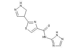 2-(2-pyrazolin-4-yl)-N-(1H-1,2,4-triazol-5-yl)thiazole-4-carboxamide