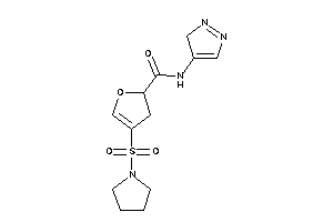 N-(3H-pyrazol-4-yl)-4-pyrrolidinosulfonyl-2,3-dihydrofuran-2-carboxamide