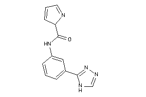 N-[3-(4H-1,2,4-triazol-3-yl)phenyl]-2H-pyrrole-2-carboxamide