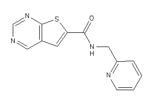 N-(2-pyridylmethyl)thieno[2,3-d]pyrimidine-6-carboxamide