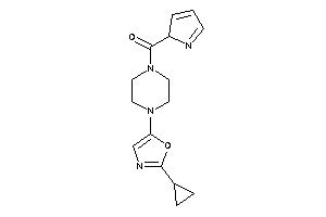 [4-(2-cyclopropyloxazol-5-yl)piperazino]-(2H-pyrrol-2-yl)methanone