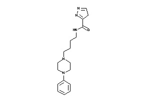 N-[4-(4-phenylpiperazino)butyl]-4H-pyrazole-3-carboxamide