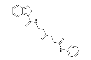 N-[3-[(2-anilino-2-keto-ethyl)amino]-3-keto-propyl]-2H-indole-3-carboxamide