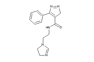 N-[2-(2-imidazolin-1-yl)ethyl]-5-phenyl-3H-pyrazole-4-carboxamide