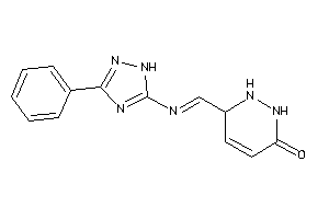 3-[(3-phenyl-1H-1,2,4-triazol-5-yl)iminomethyl]-2,3-dihydro-1H-pyridazin-6-one