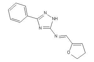 Image of 2,3-dihydrofuran-5-ylmethylene-(3-phenyl-1H-1,2,4-triazol-5-yl)amine