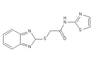 2-(2H-benzimidazol-2-ylthio)-N-thiazol-2-yl-acetamide