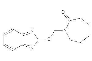 1-[(2H-benzimidazol-2-ylthio)methyl]azepan-2-one