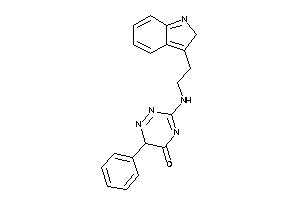 3-[2-(2H-indol-3-yl)ethylamino]-6-phenyl-6H-1,2,4-triazin-5-one