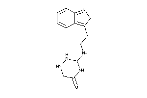 3-[2-(2H-indol-3-yl)ethylamino]-1,2,4-triazinan-5-one