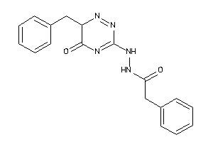 N'-(6-benzyl-5-keto-6H-1,2,4-triazin-3-yl)-2-phenyl-acetohydrazide