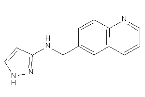 1H-pyrazol-3-yl(6-quinolylmethyl)amine