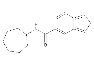 N-cycloheptyl-2H-indole-5-carboxamide