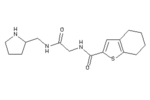 N-[2-keto-2-(pyrrolidin-2-ylmethylamino)ethyl]-4,5,6,7-tetrahydrobenzothiophene-2-carboxamide