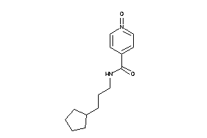 N-(3-cyclopentylpropyl)-1-keto-isonicotinamide