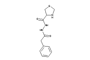 N'-(2-phenylacetyl)thiazolidine-4-carbohydrazide