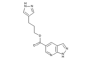 1H-pyrazolo[3,4-b]pyridine-5-carboxylic Acid 3-(1H-pyrazol-4-yl)propyl Ester