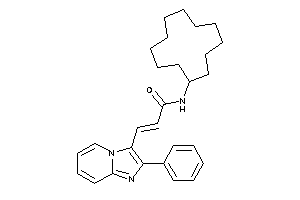 N-cyclododecyl-3-(2-phenylimidazo[1,2-a]pyridin-3-yl)acrylamide