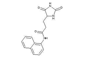 3-(2,5-diketoimidazolidin-4-yl)-N-(1-naphthyl)propionamide