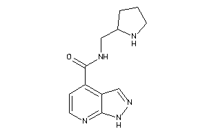 N-(pyrrolidin-2-ylmethyl)-1H-pyrazolo[3,4-b]pyridine-4-carboxamide