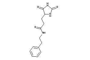 3-(2,5-diketoimidazolidin-4-yl)-N-phenethyl-propionamide