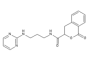 1-keto-N-[3-(2-pyrimidylamino)propyl]isochroman-3-carboxamide