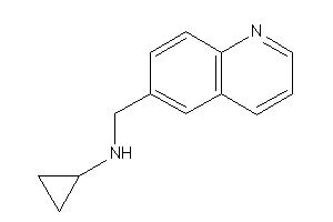 Cyclopropyl(6-quinolylmethyl)amine