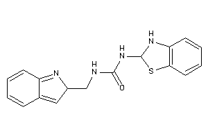 1-(2,3-dihydro-1,3-benzothiazol-2-yl)-3-(2H-indol-2-ylmethyl)urea