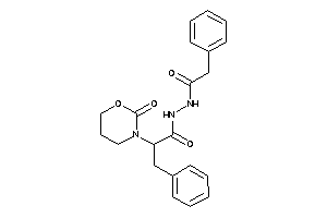 2-(2-keto-1,3-oxazinan-3-yl)-3-phenyl-N'-(2-phenylacetyl)propionohydrazide