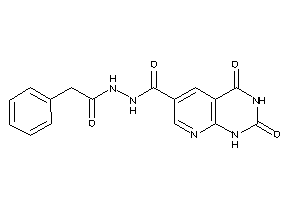 2,4-diketo-N'-(2-phenylacetyl)-1H-pyrido[2,3-d]pyrimidine-6-carbohydrazide